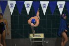 Swimming vs CGA  Wheaton College Swimming & Diving vs Coast Guard Academy. - Photo By: KEITH NORDSTROM : Wheaton, Swimming, diving